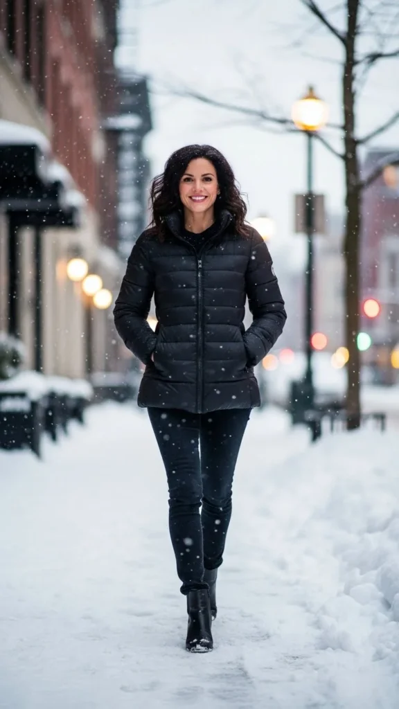 how to wear puffer jackets