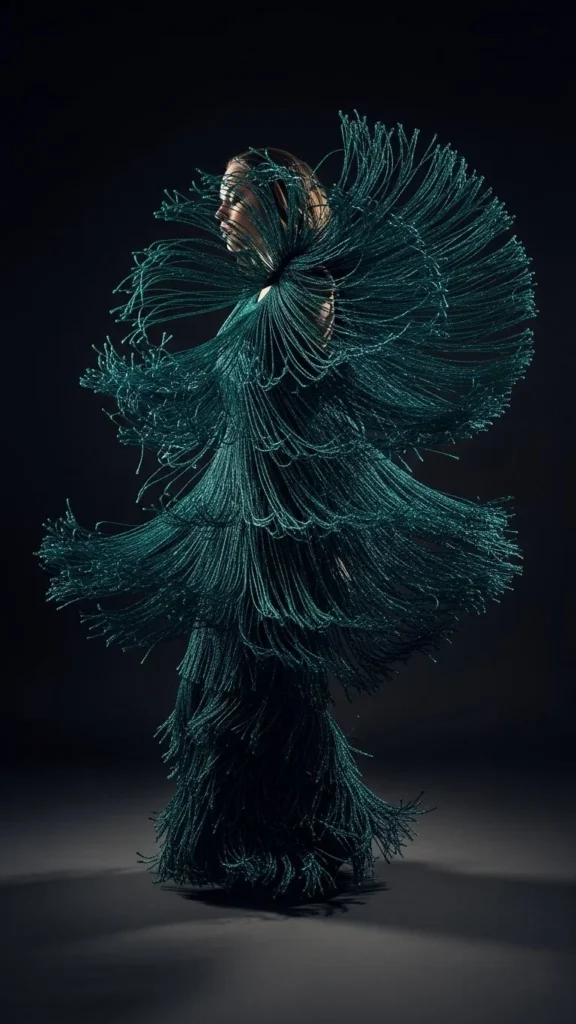 24. Fringe Detail Dance Dress