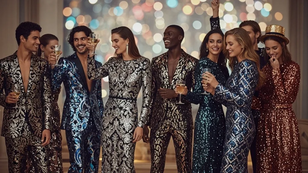 25 Sparkly Sequin New Year Outfits That Steal the Spotlight