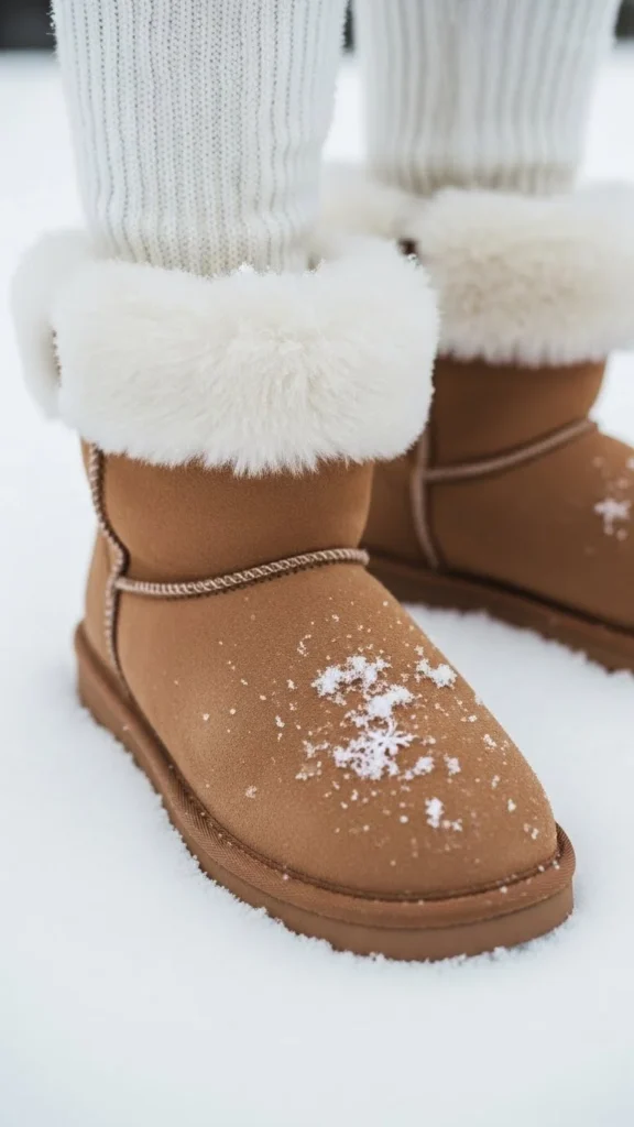 4. Pick Snow-Proof but Stylish Footwear