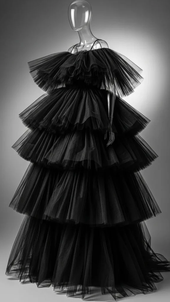 7. Tulle Layered Dress Charm