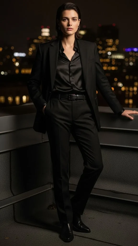 All-Black New Year Outfits