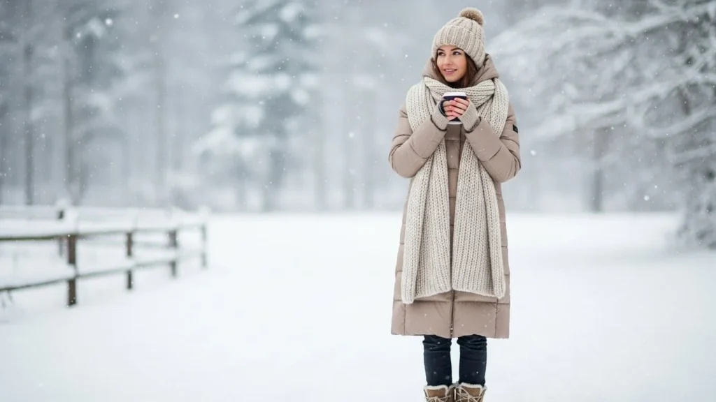 how to dress for snow day - featured